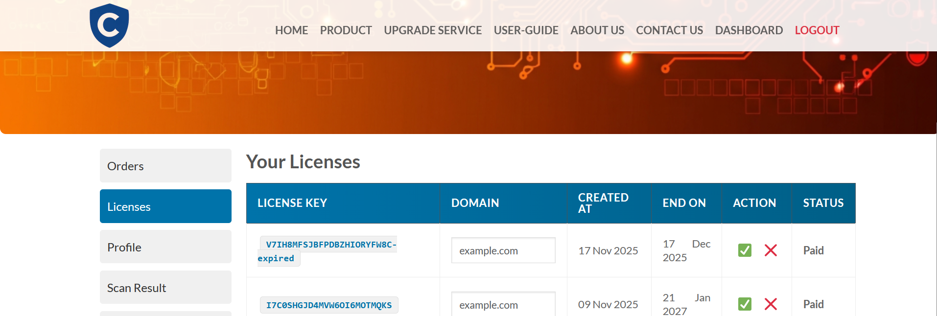 CompatShield Portal Dashboard